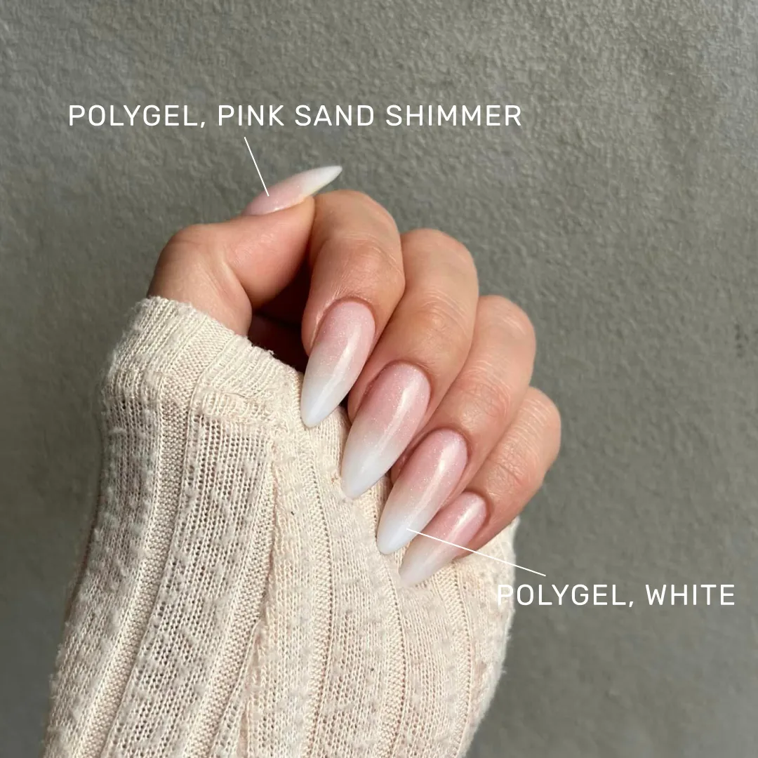 The Gel Collection PolyGel Pink Sand Shimmer negle-gel skimmer