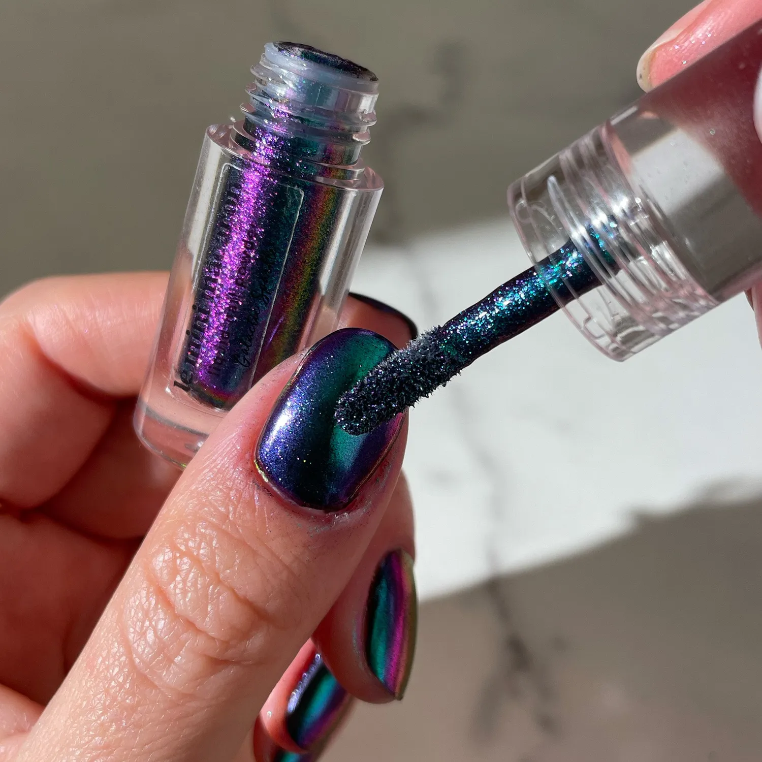 Le Mini Macaron Galactic Sparkle neglepulver 2 ml krom