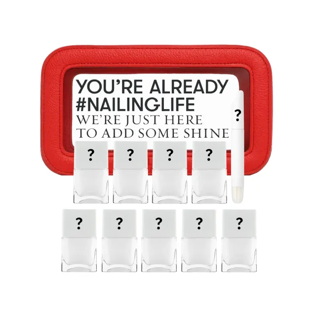 Nails Inc London Keep It Neutral neglesett 11-deler nude