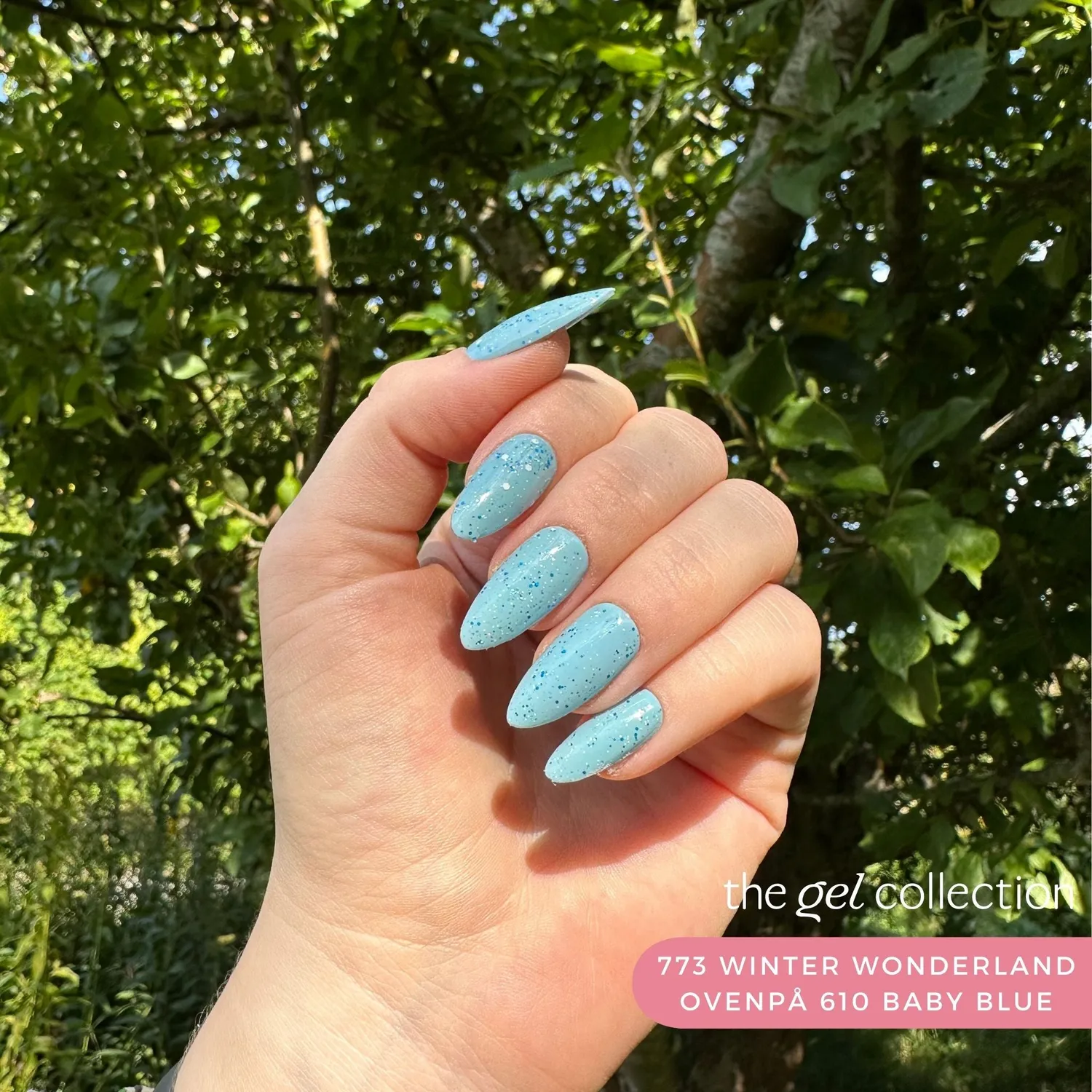 The Gel Collection Gel Polish 773 Winter Wonderland 10 ml glitter