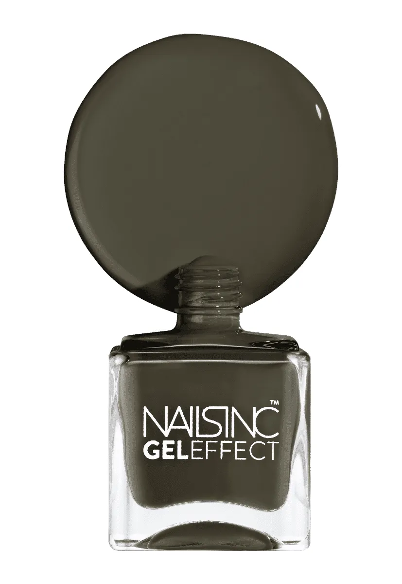 Nails Inc Hyde Park Court gel effect neglelakk grønn krem