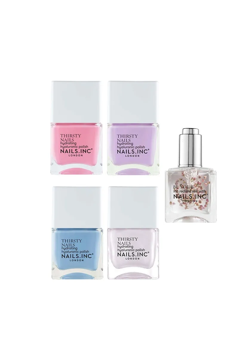 Nails Inc London Super Sweet neglelakksett 6-pk krem