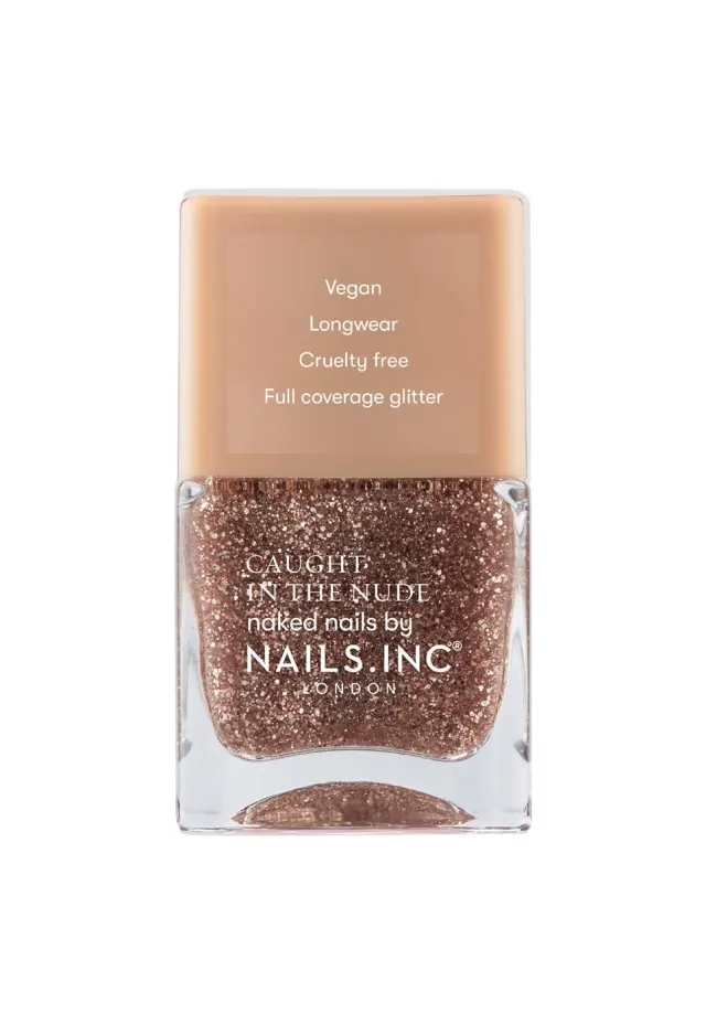 Nails Inc Santa Monica Beach Nude neglelakk nude glitter