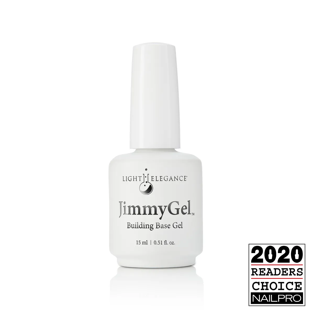 Light Elegance JimmyGel Crystal Clear byggelakk 15 ml klar