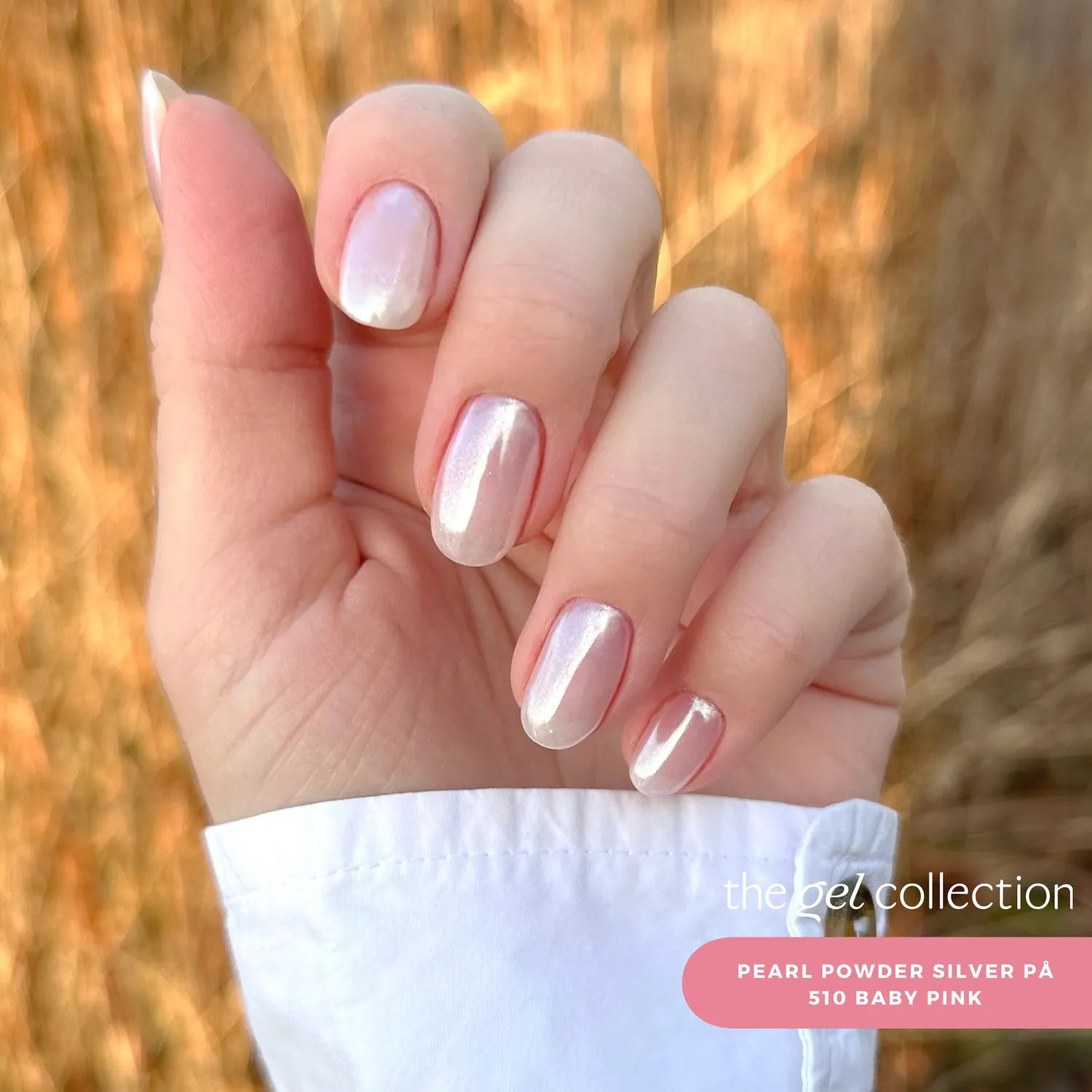 The Gel Collection Pearl Powder neglepulver 4 stk perlemor