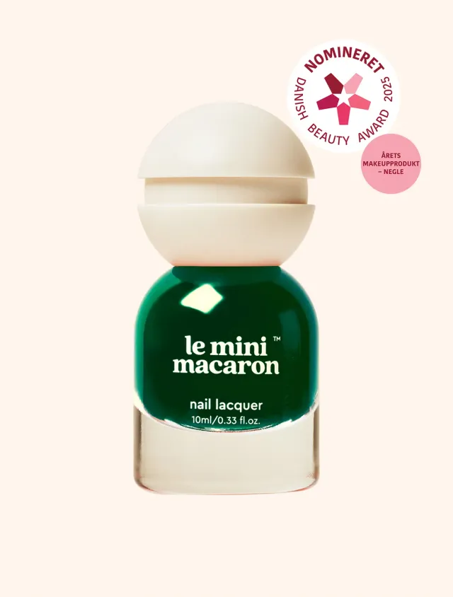 Le Mini Macaron Le Sweet Emerald Green neglelakk 10 ml dyp grønn