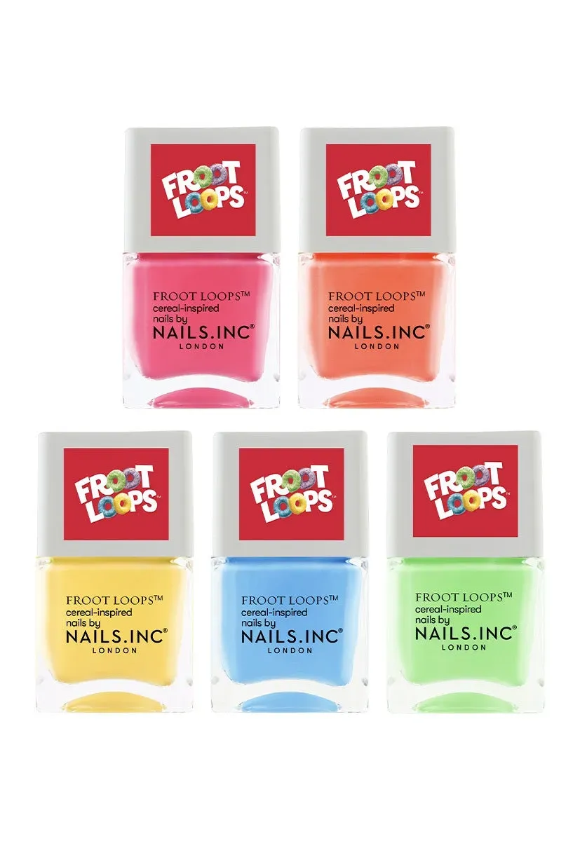 Nails Inc Froot Loops neglelakk 5-pk kremfarger