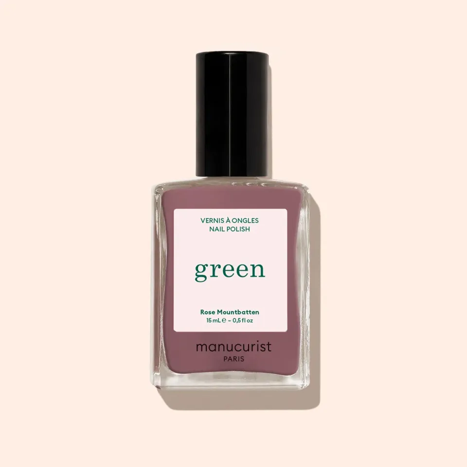 Manucurist Green Rose Mountbatten neglelakk rosabrun