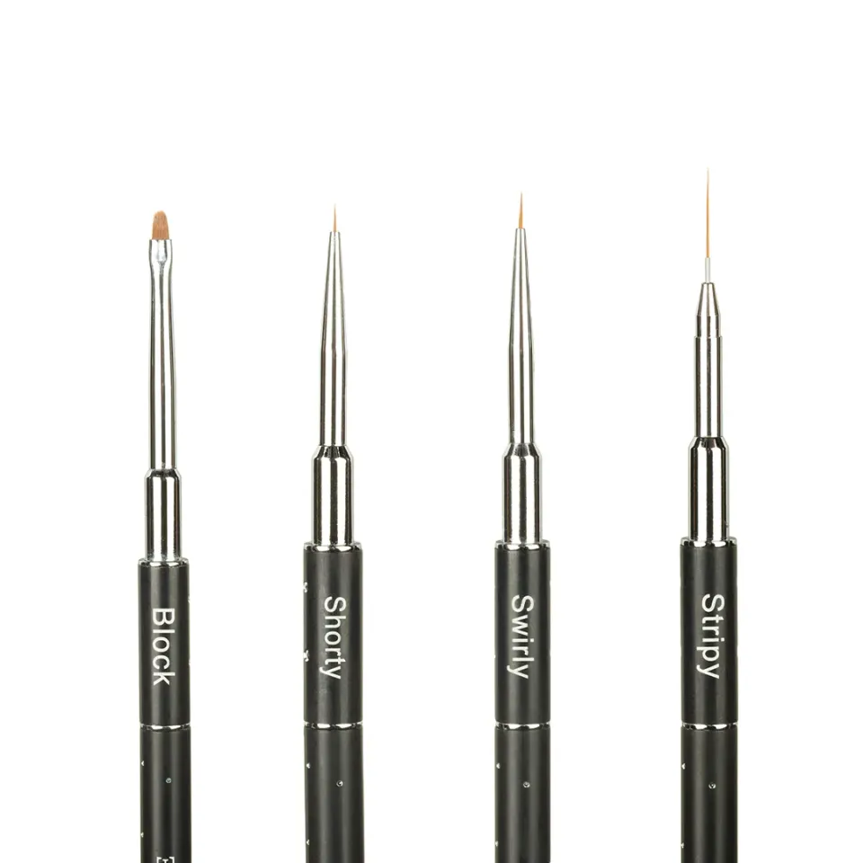 Light Elegance Art Brush Bundle penselsett 4 stk