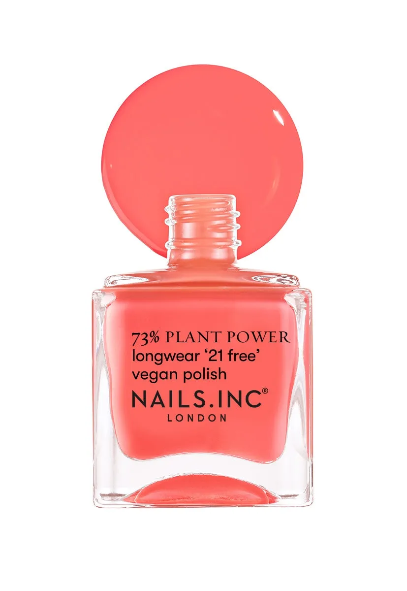 Nails Inc Plant Power Time for a Reset neglelakk rosa vegan