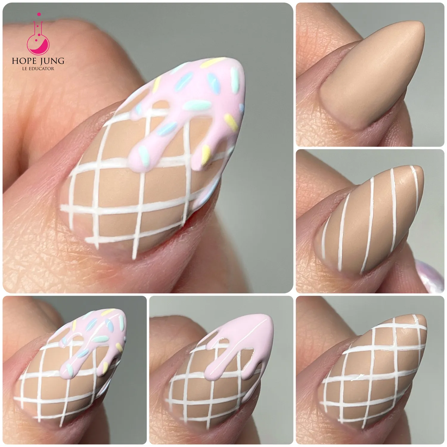 Light Elegance Totally Taffy ButterCream gellakk 5 ml pastellgul