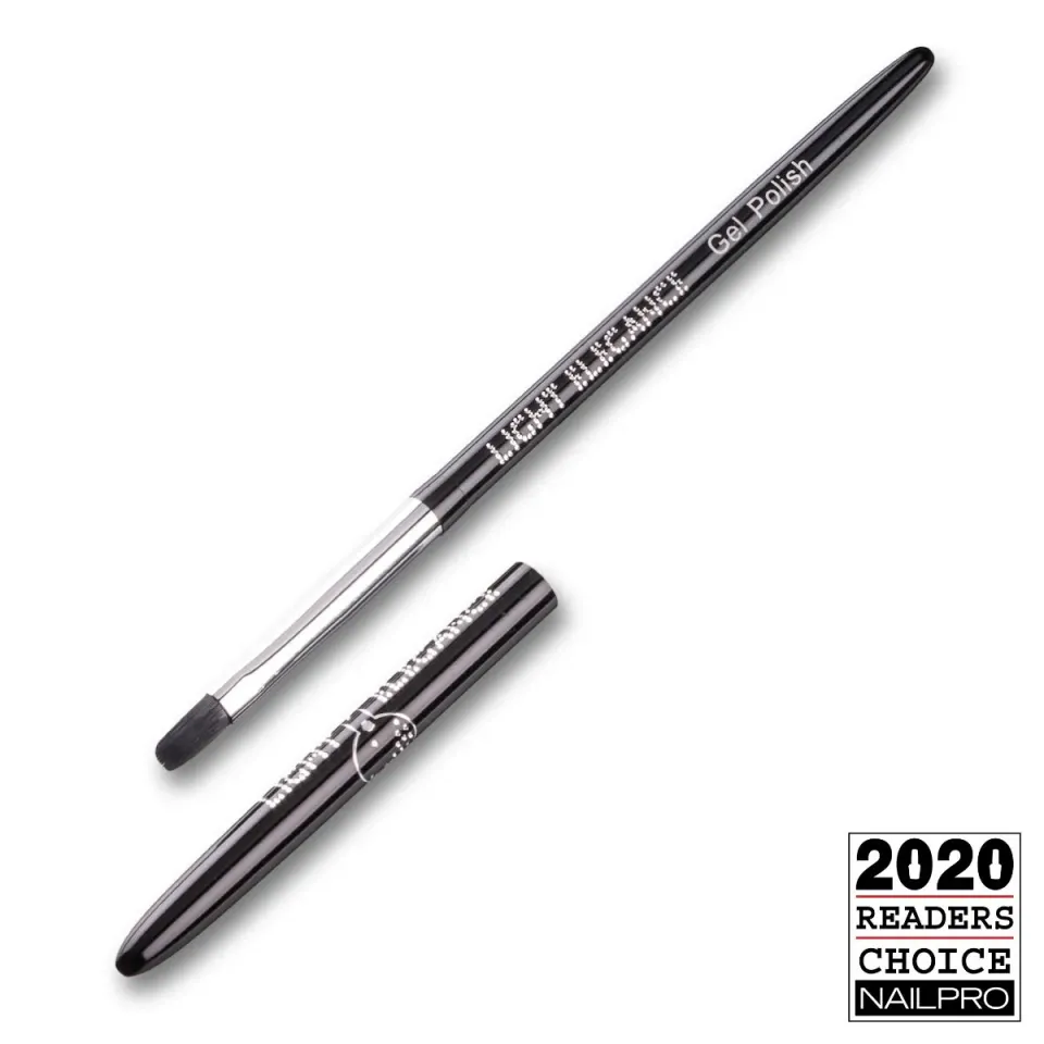 Light Elegance Bling Brush #6 gelpensel syntetisk