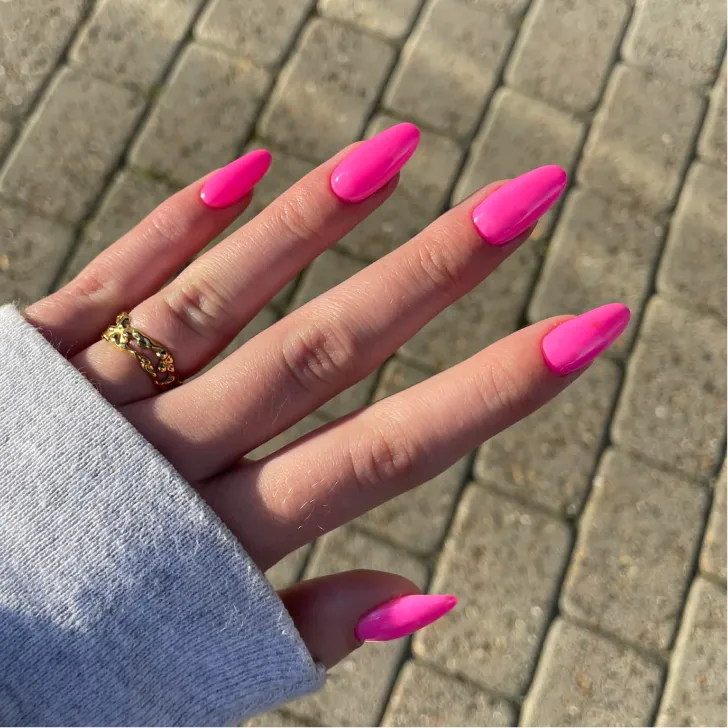 The Gel Collection 582 Bubblegum gellakk neon rosa 10 ml