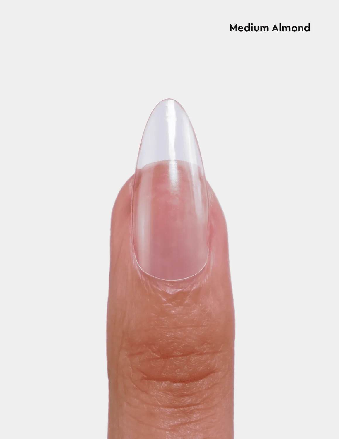 Le Mini Macaron Le Gel Nail Tips medium almond