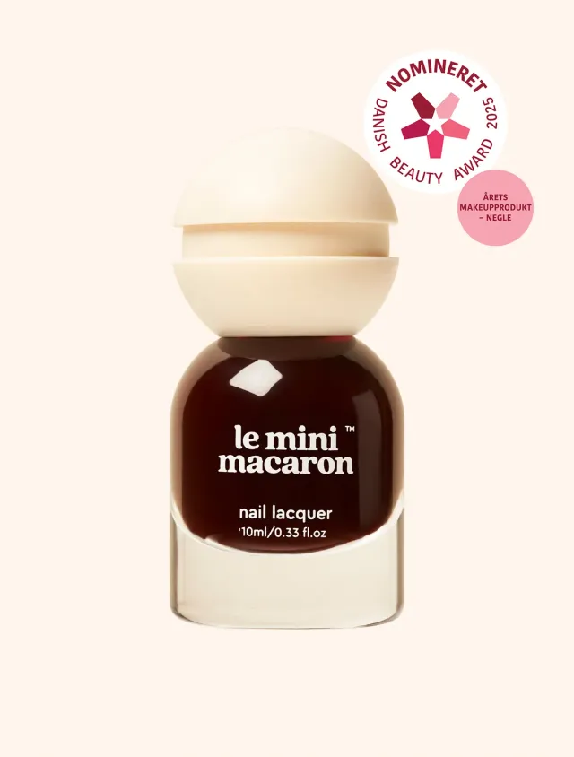 Le Mini Macaron Le Sweet Cassis neglelakk 10 ml bordeaux