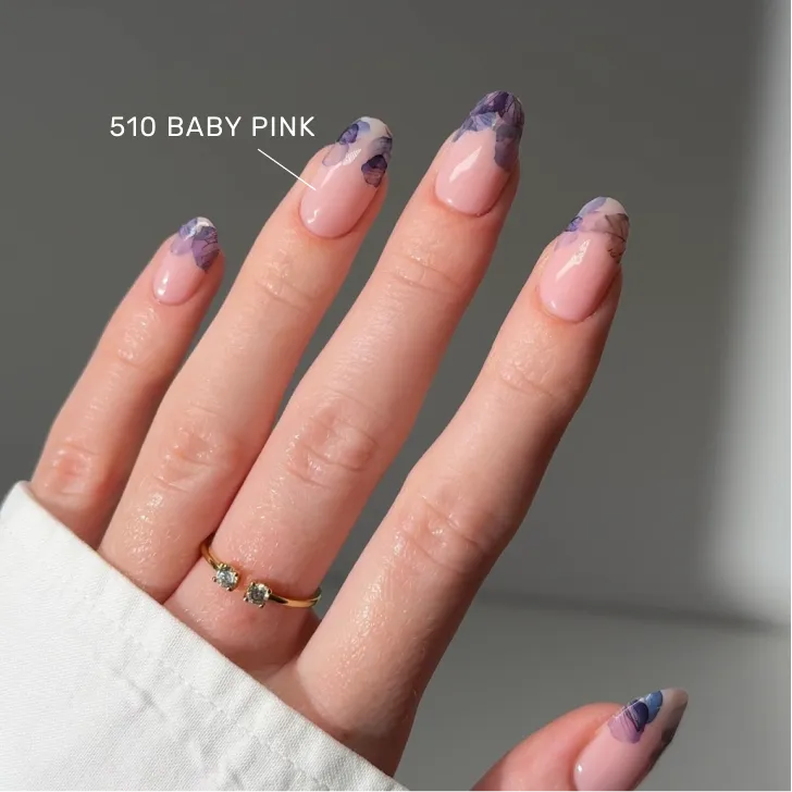 The Gel Collection Nail Art Stickers Watercolor negler