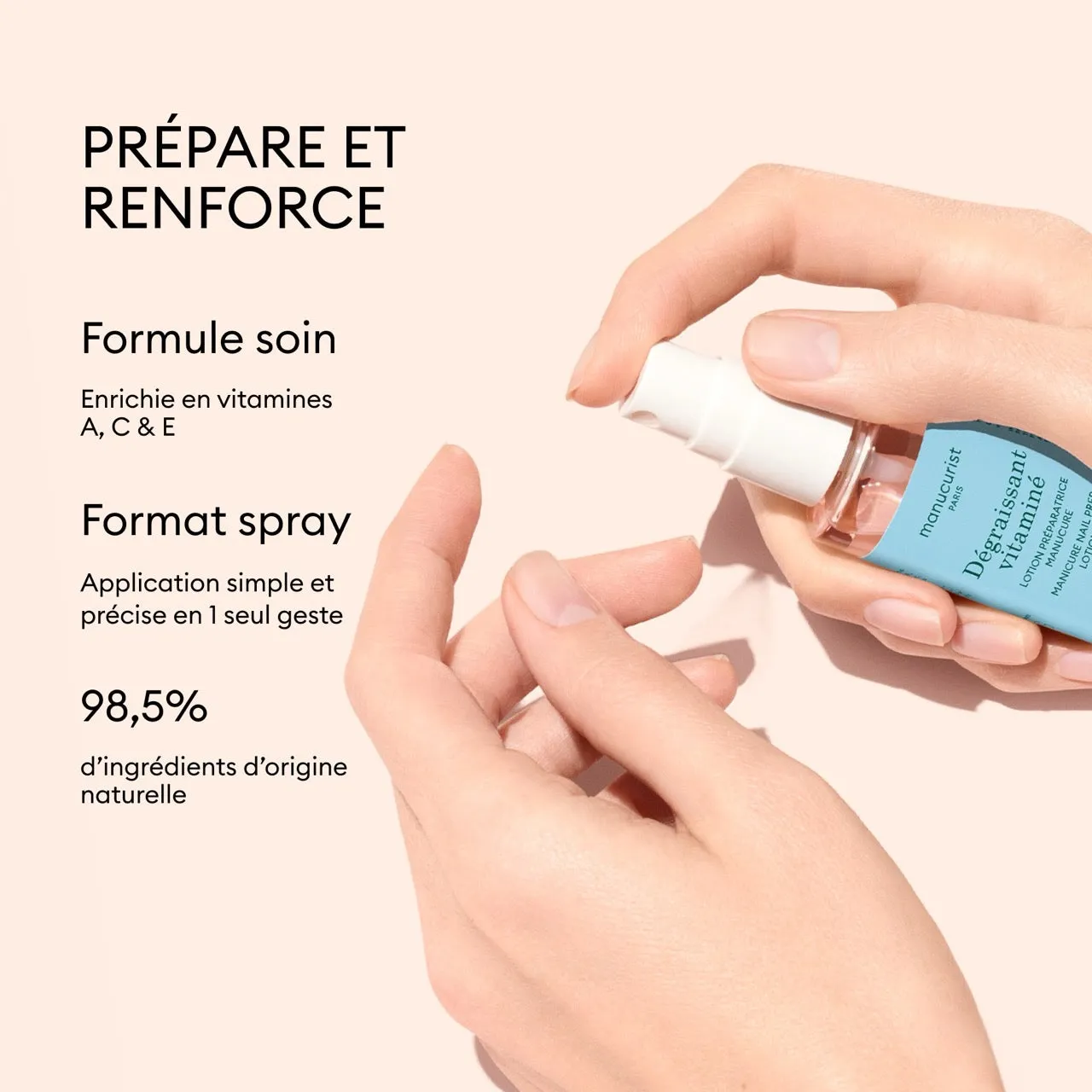 Manucurist Vitaminised Degreaser neglerens vitaminberiket