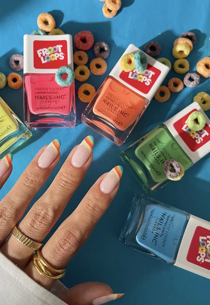 Nails Inc Froot Loops neglelakk 5-pk kremfarger