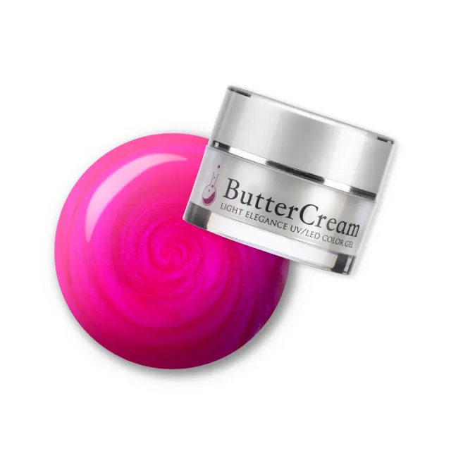 Light Elegance ButterCream Sassysquatch hardgel rosa shimmer