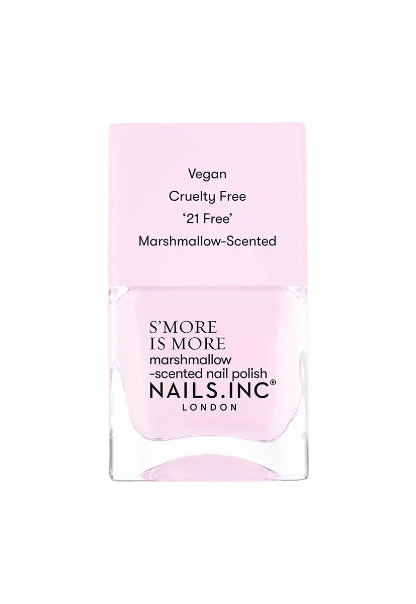 Nails Inc London A Little Mallow-Dramatic neglelakk rosa