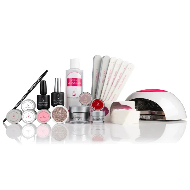 Light Elegance Lexy Line Pro startsett hardgel extensions