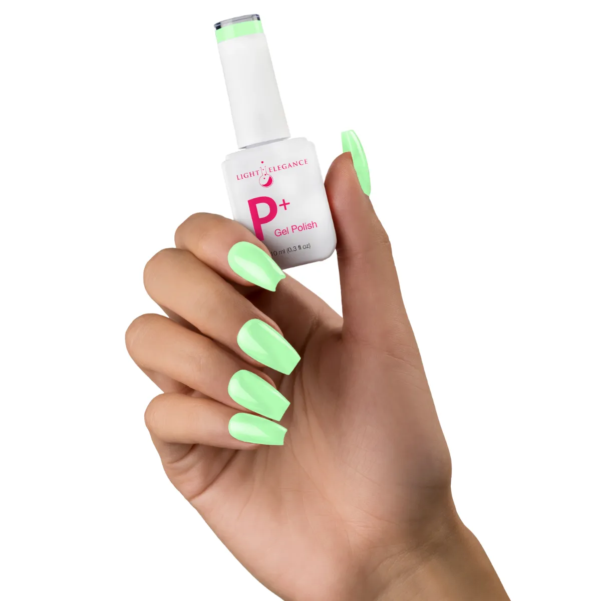 Light Elegance P+ Catch of the Day gellakk mintgrønn 10 ml