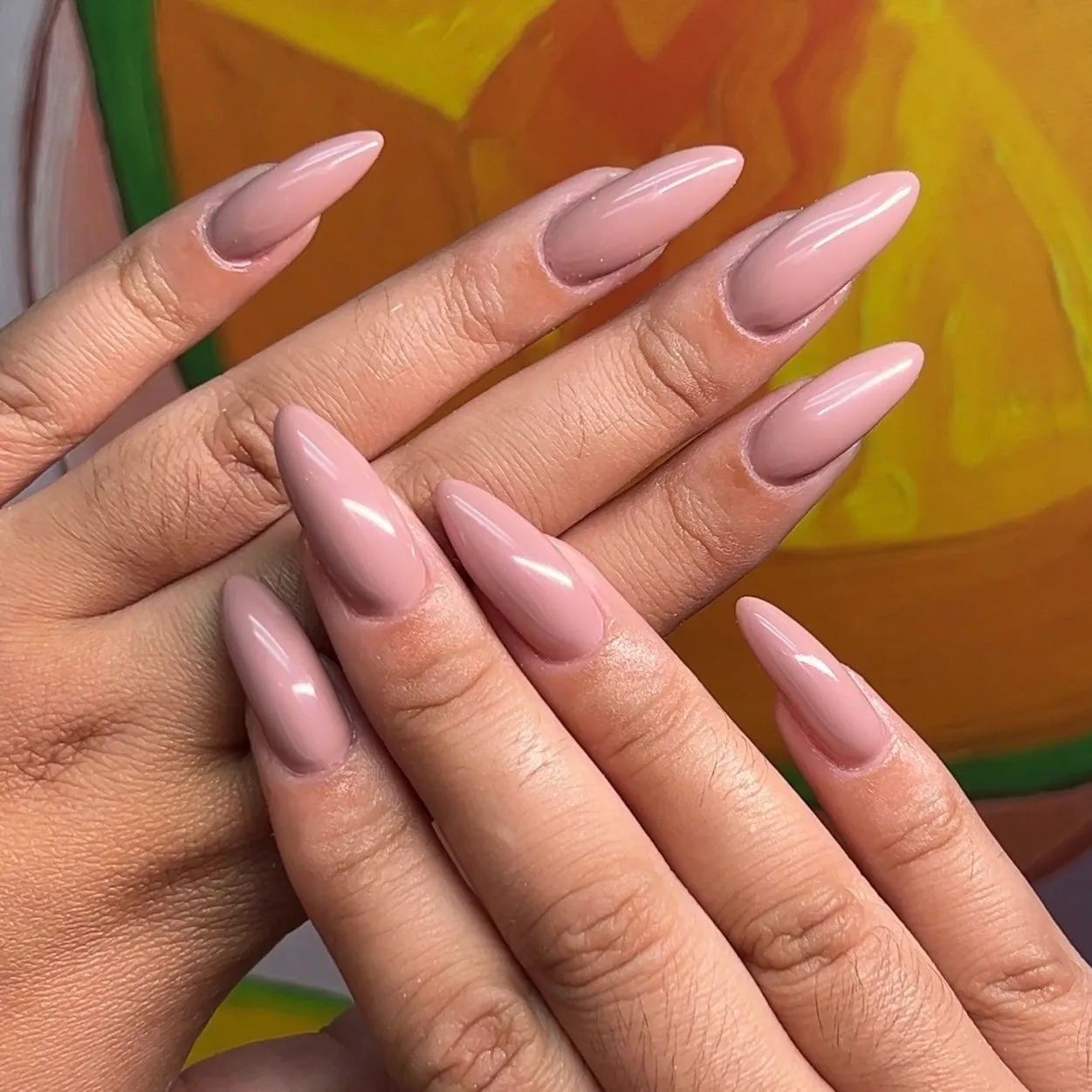 Light Elegance P+ I'm Sensitive gellakk 10 ml rosa shimmer