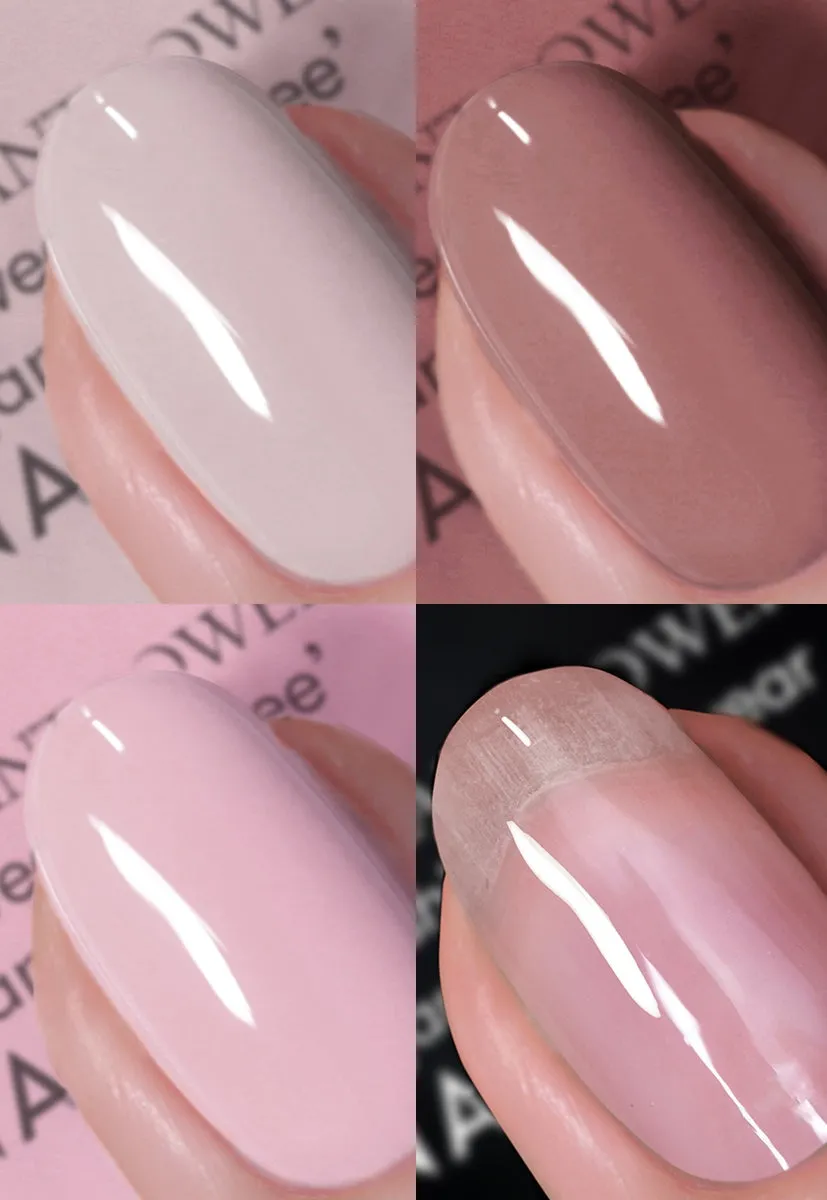 Nails Inc Nude In The Tropics neglelakksett 4-pk nude vegan