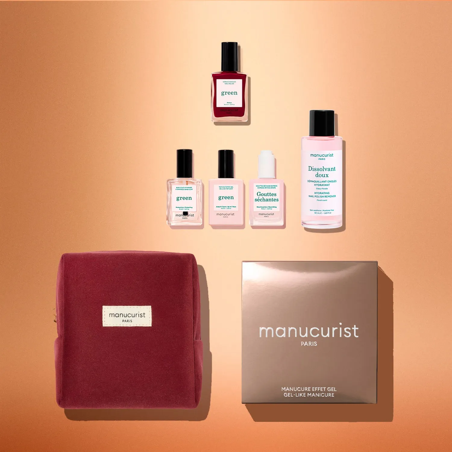 Manucurist Green Discovery Kit neglelakksett gave