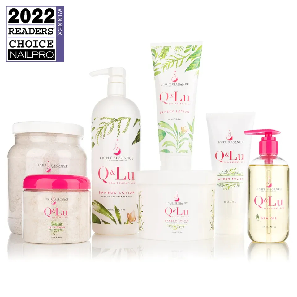 Light Elegance Q&Lu Spa Essentials neglesett komplett