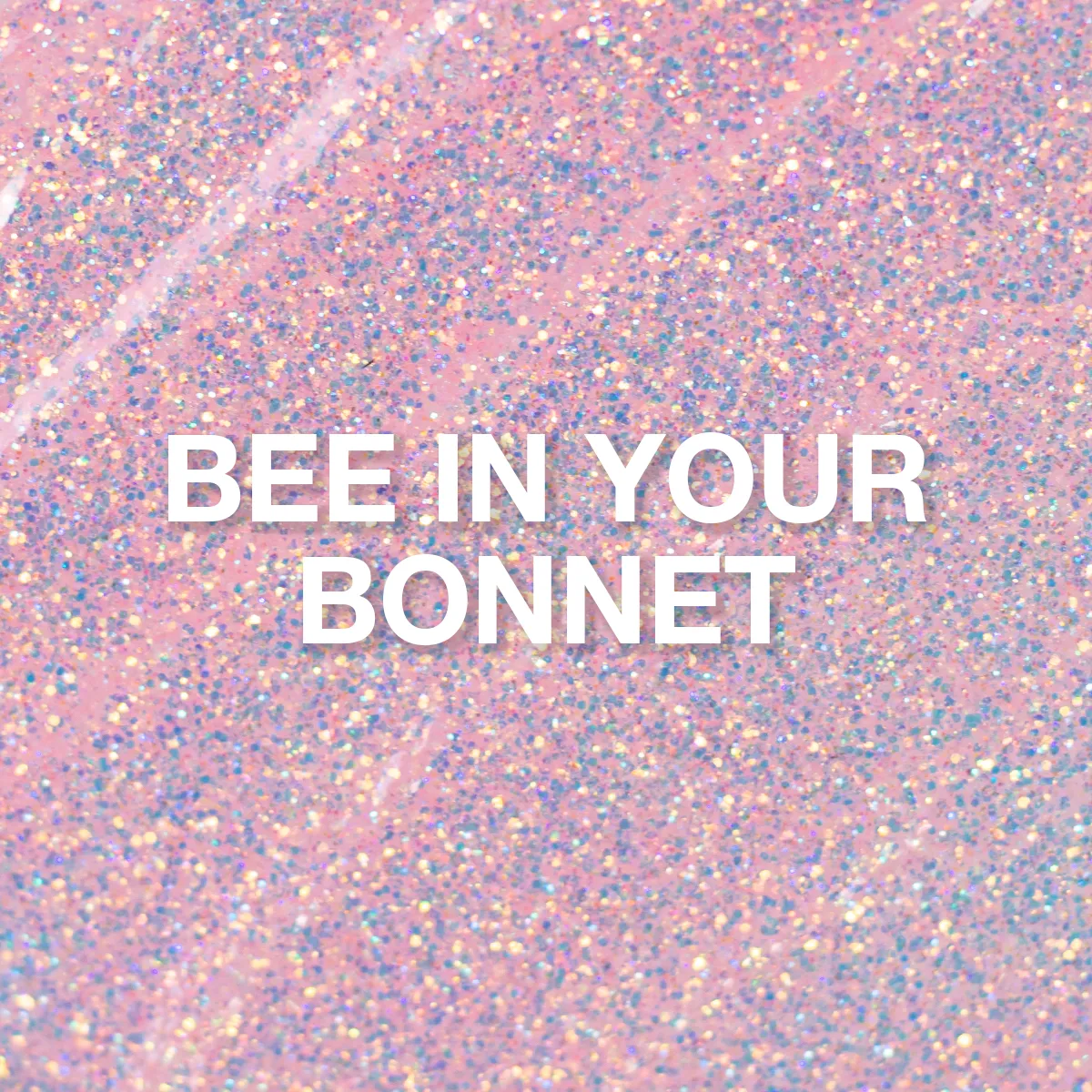 Light Elegance Bee In Your Bonnet glittergel 10 ml rosa