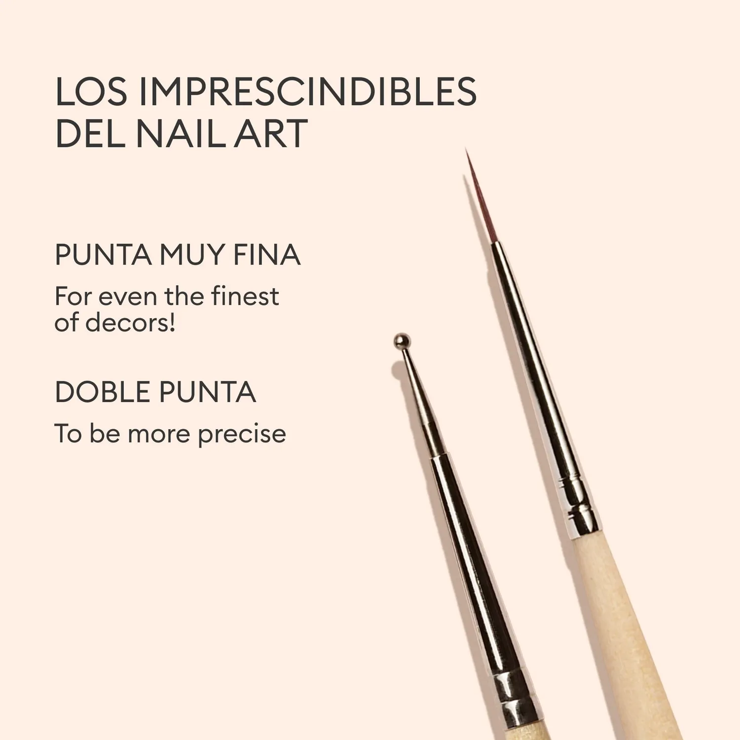 Manucurist Dotting Tool Brush Nail Art Liner Set neglesett