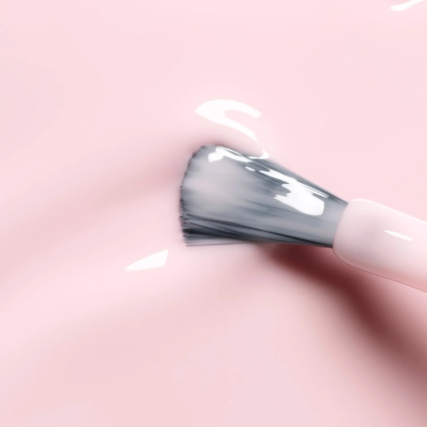 Manucurist Green Flash Milky Pink gel neglelakk rosa