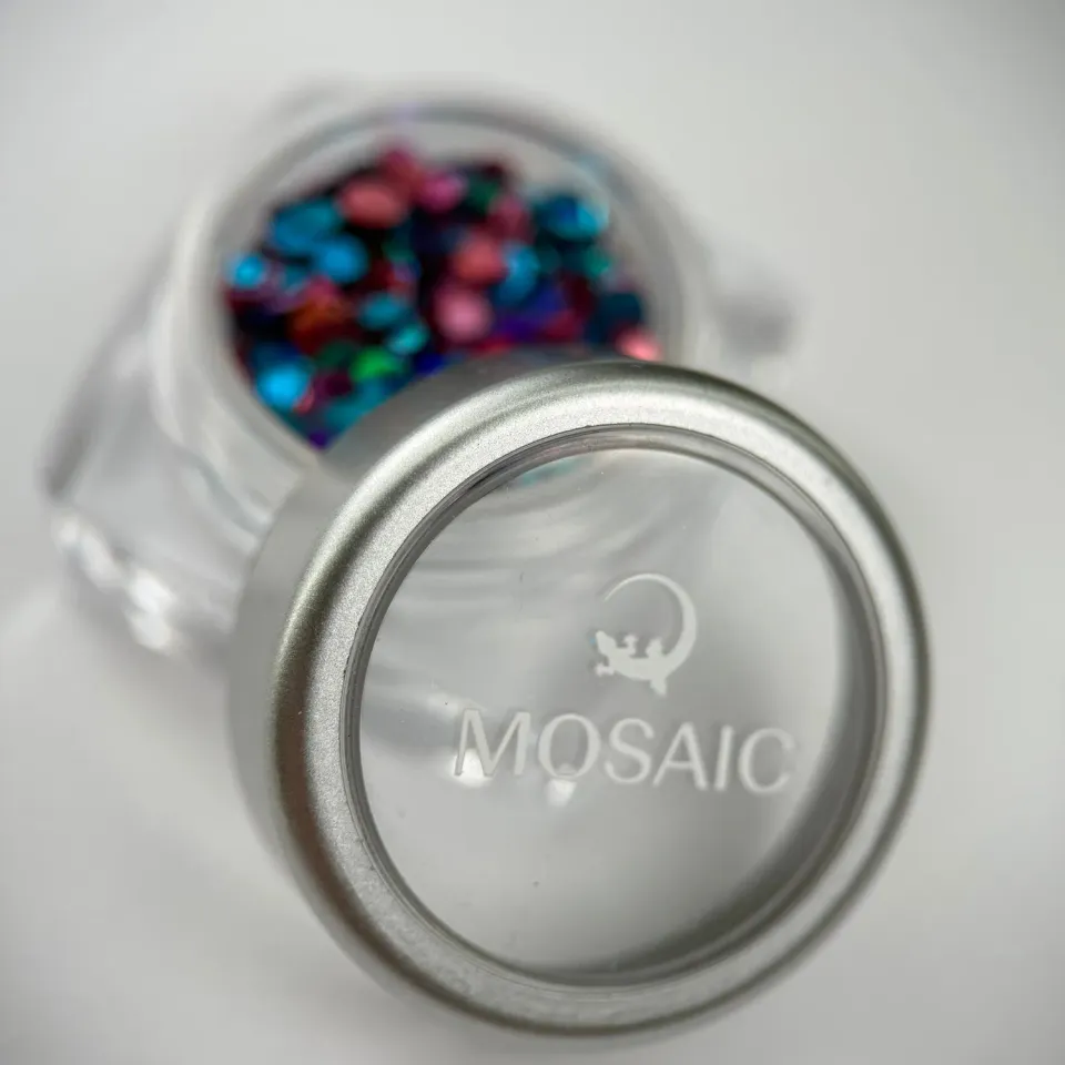 Boz Beauty Lounge Las Vegas Carnival glitter konfetti holo