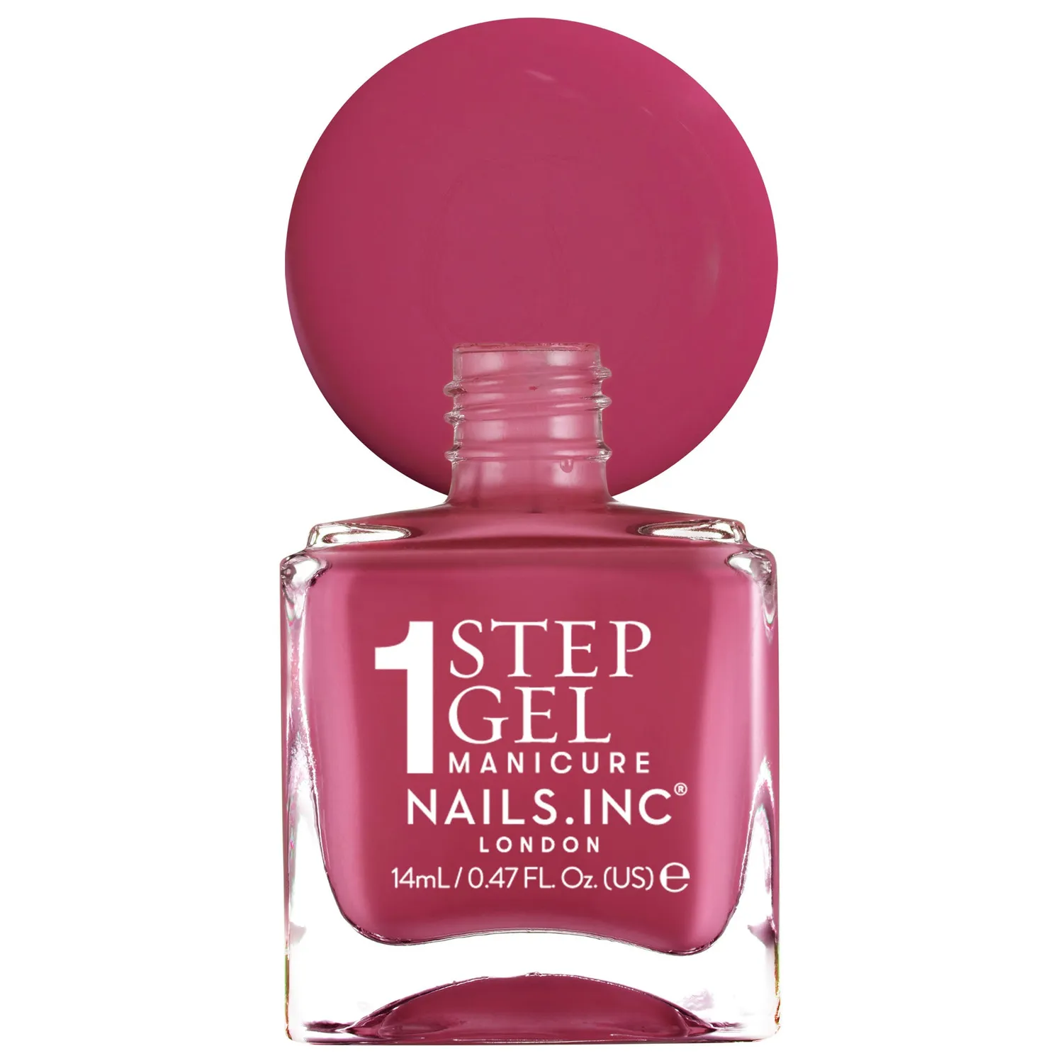 Nails Inc It's Topless Georgia neglelakk 1-step gel