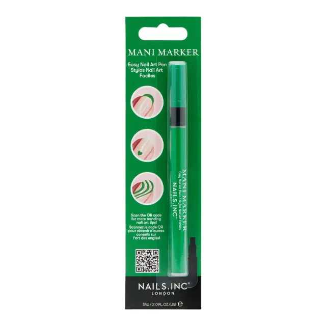 Nails Inc London Mani Marker Kale Green neglepenn matt