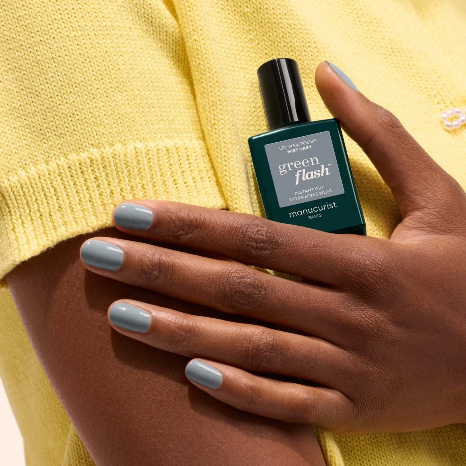 Manucurist Green Flash Mist Grey gelneglelakk