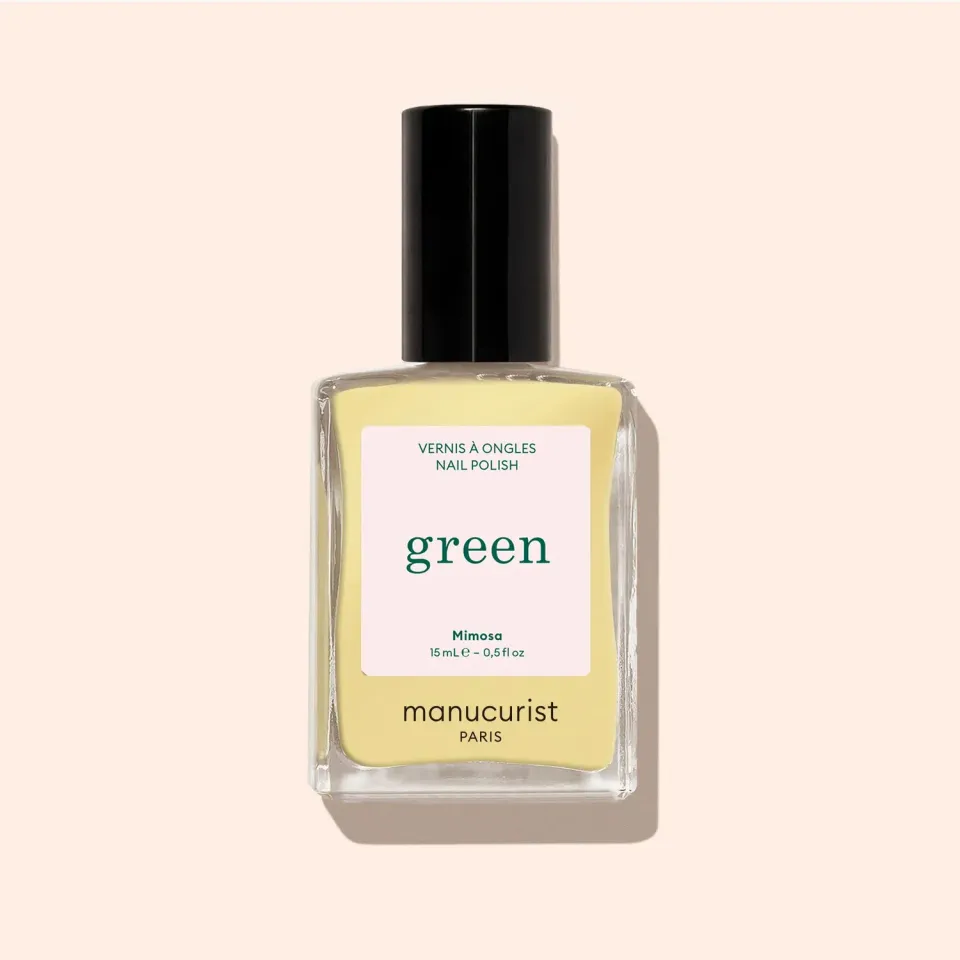 Manucurist Green Mimosa neglelakk pastellgul