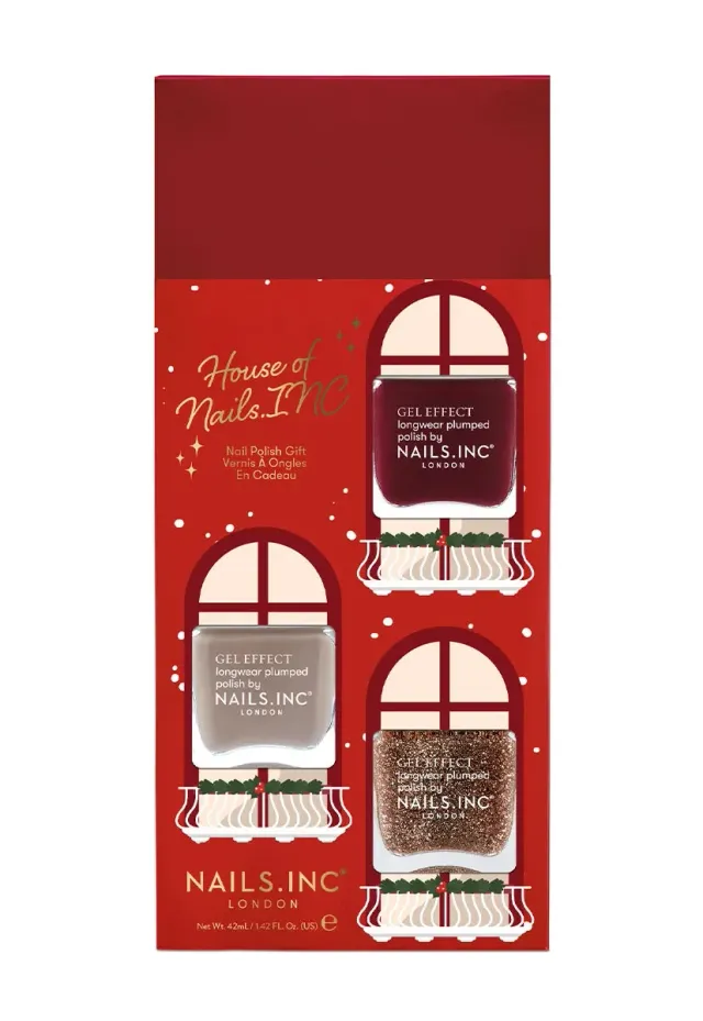 Nails Inc House of Nails.INC neglelakk gavesett 3-pk