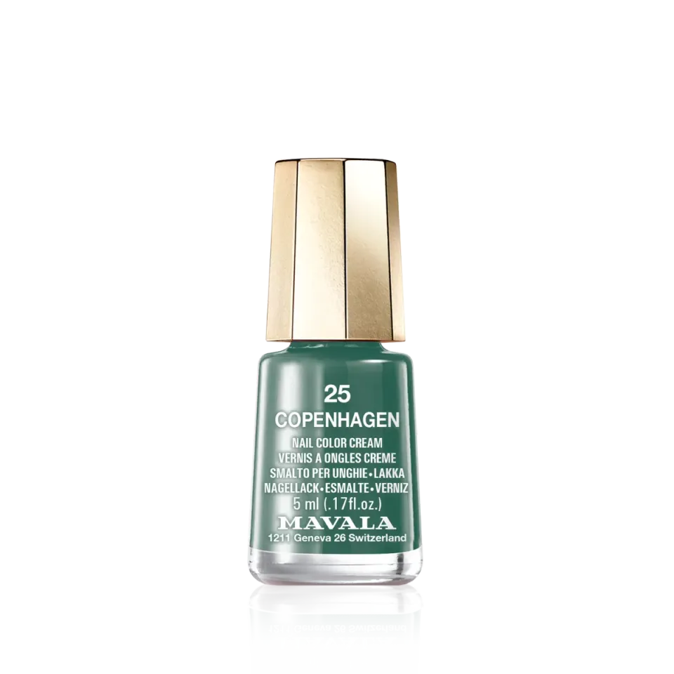 Mavala Mini Color grønn neglelakk miniflaske