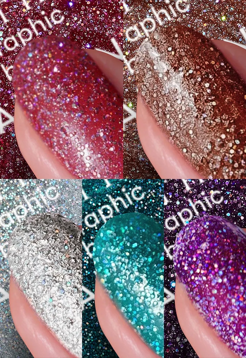 Nails Inc You Had Me At Holo neglelakksett 5-pk skimmer