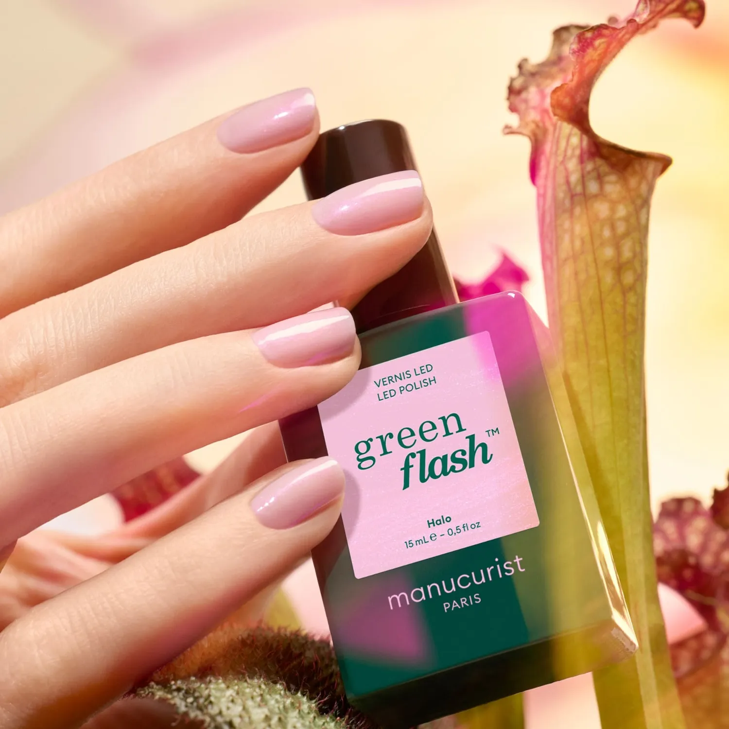 Manucurist Green Flash Halo gelelakk mauve