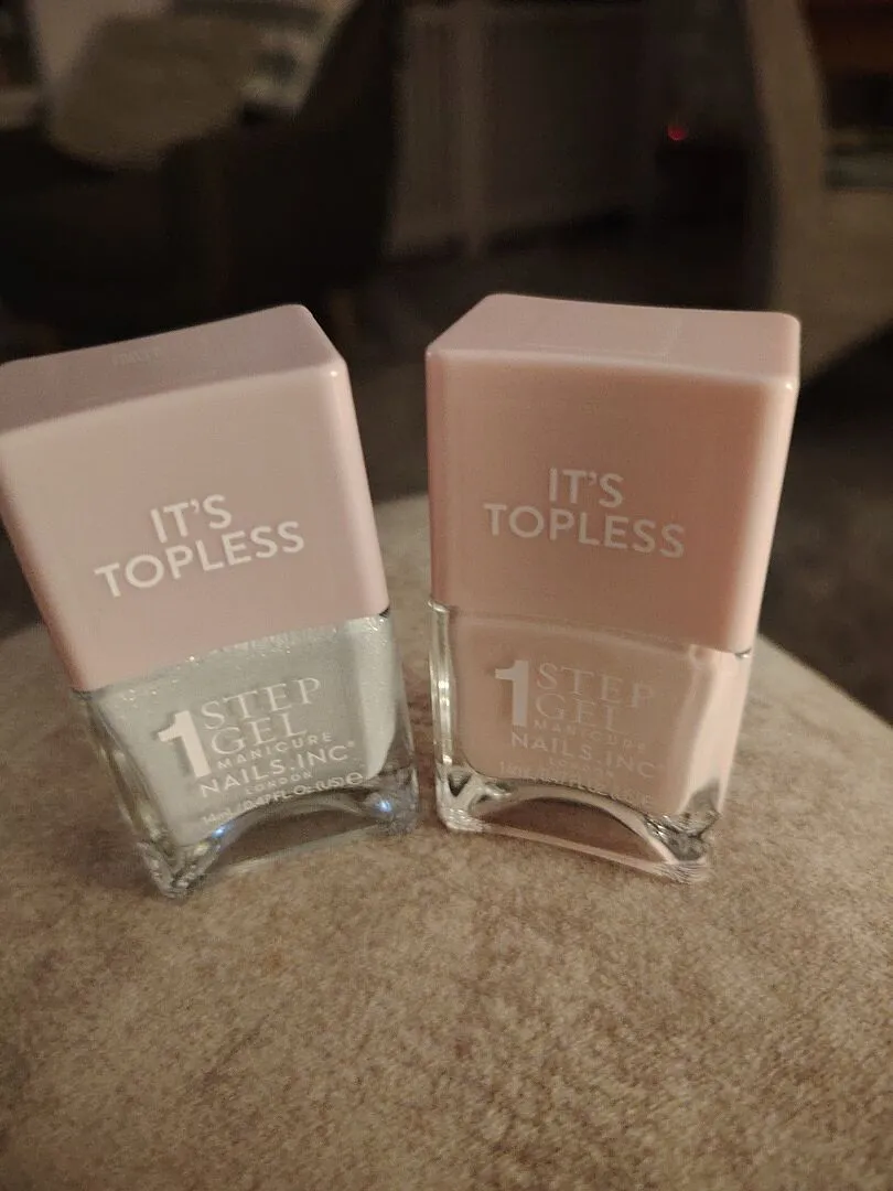 Nails Inc It's Topless Dakota neglelakk rosa krem