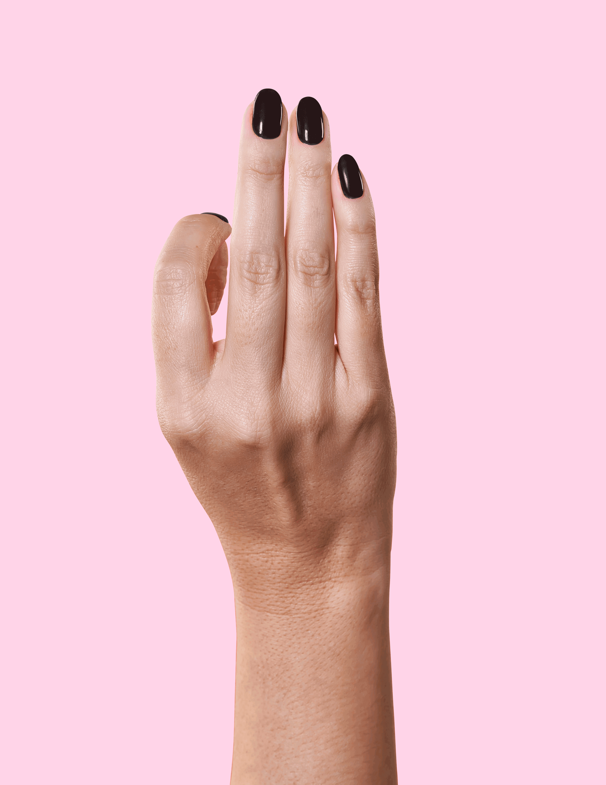 Le Mini Macaron Licorice gellakk 8,5 ml – dyp svart