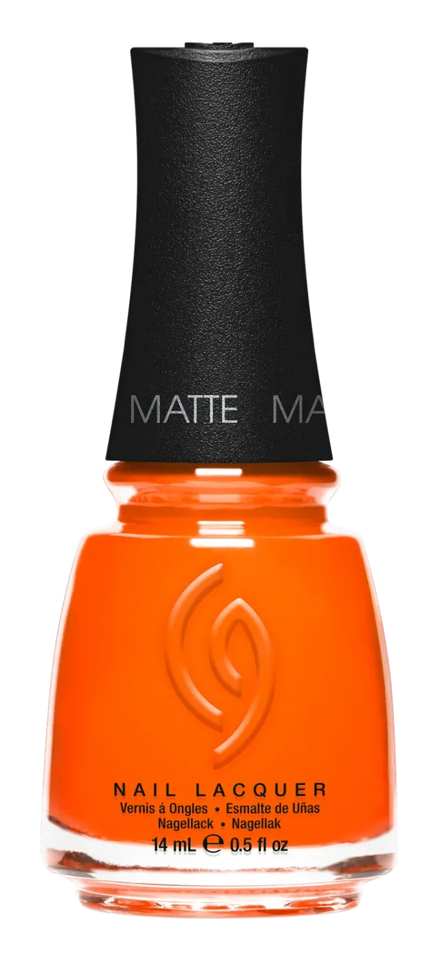 China Glaze Orange Knockout neglelakk oransje
