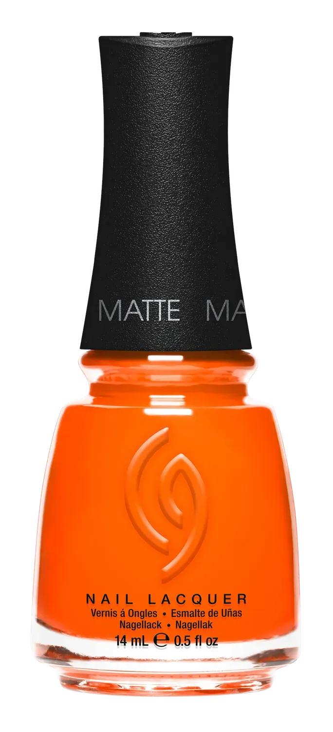 China Glaze Orange Knockout neglelakk oransje