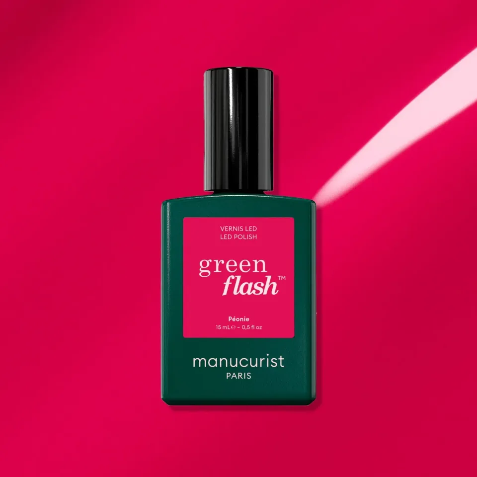 Manucurist Green Flash Péonie gellakk rosa