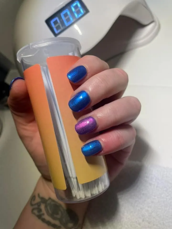 The Gel Collection Pearl Powder neglepulver 4 stk perlemor