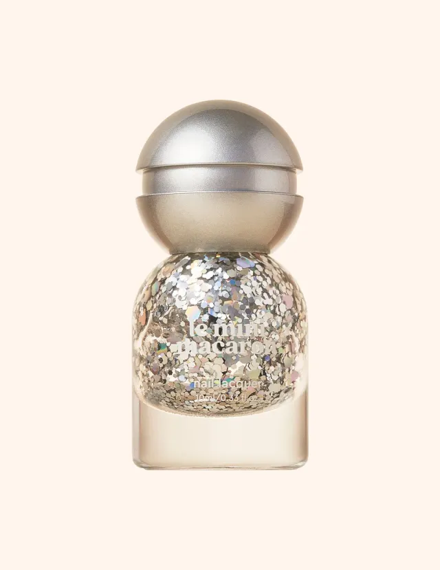 Le Mini Macaron Le Sweet Holo Glitz topcoat 10 ml glitter