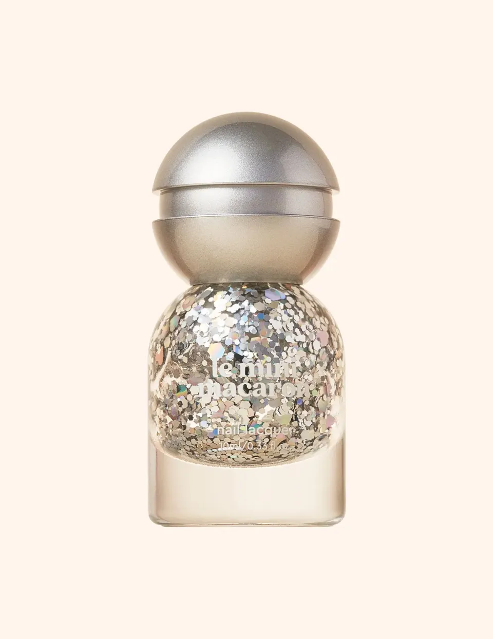 Le Mini Macaron Le Sweet Holo Glitz topcoat 10 ml glitter